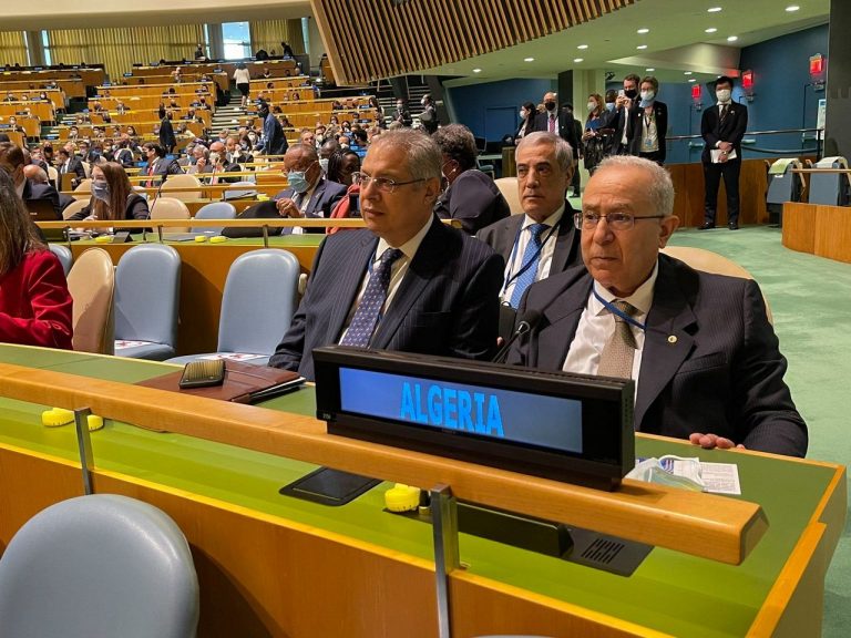 UN General Assembly: intense diplomatic activity of Mr Ramtane Lamamra in New York